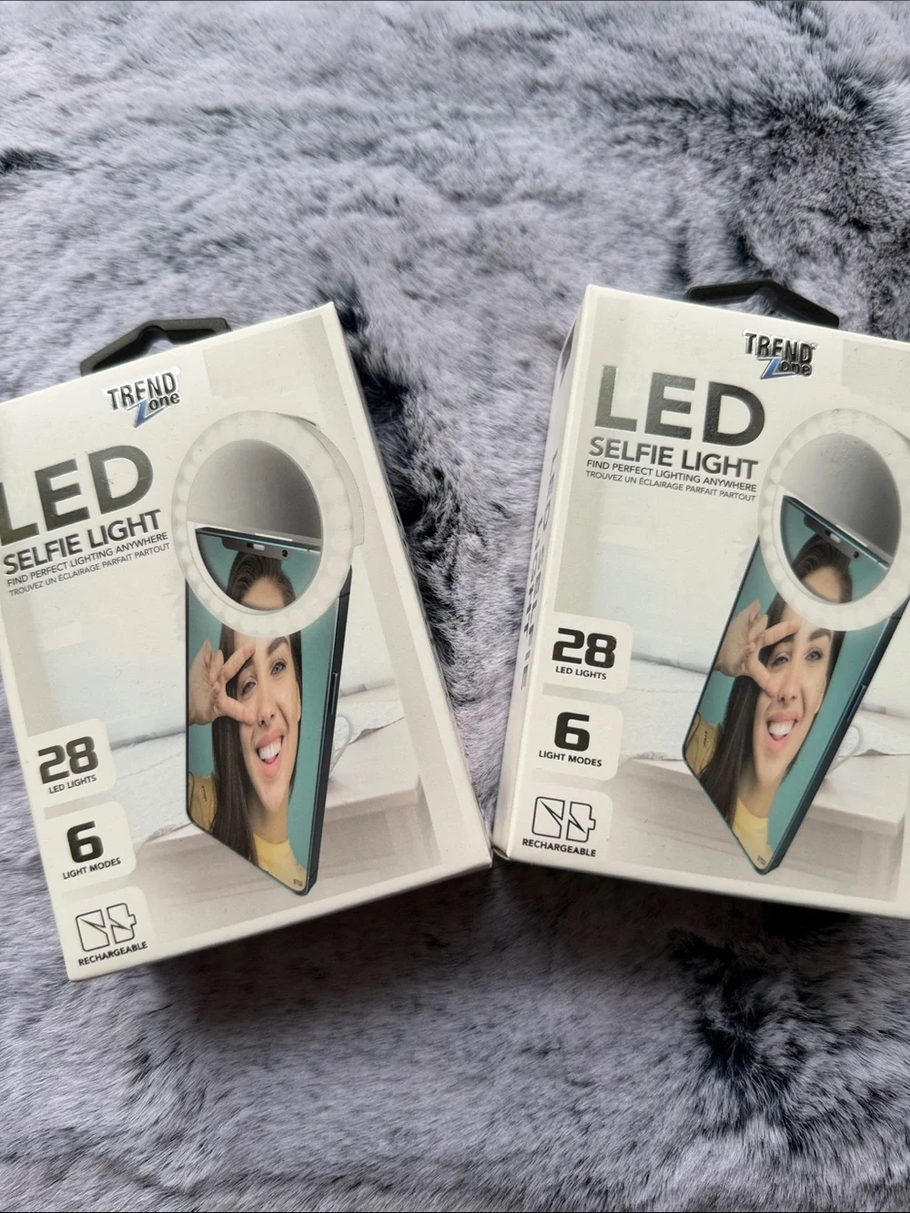 2pc LOT •TREND ZONE• Rechargeable LED Selfie Light